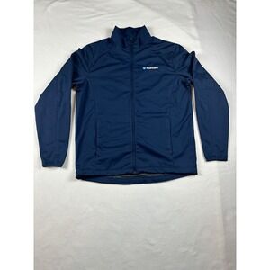 Port Authority Putnam Mens Medium Navy Blue Full Zip Jacket Outerwear